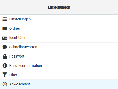 Abwesenheit